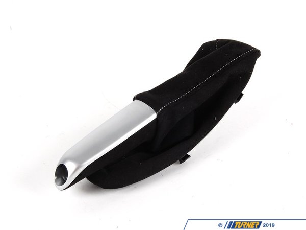 Genuine BMW M Performance Genuine BMW M Performance Parking Brake Handle/Boot - Alcantara/Aluminum - E9X 3 Series - (NO LONGER AVAILABLE) 34402153755