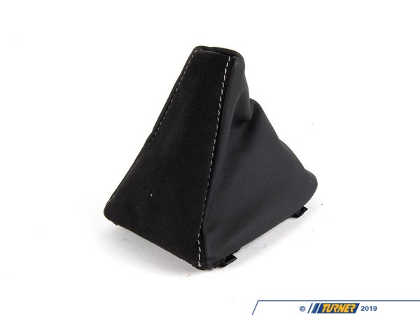 Genuine BMW M Performance BMW M Performance Leather/Alcantara Automatic Selector Lever Boot - E9X BMW 25162153761