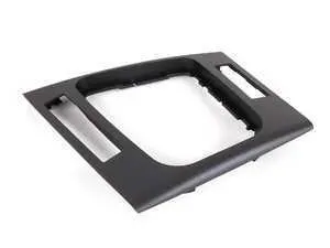 Genuine BMW Center Console Trim - Graphite Matte