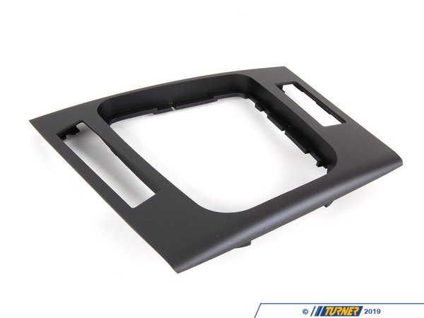 Genuine BMW Genuine BMW Center Console Trim - Graphite Matte 51168209372