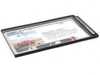 Genuine BMW License Plate frame Silver Polished w/ M logo 82120010405 View 1