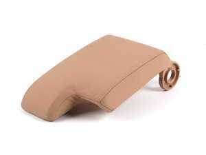 Genuine BMW Armrest Upper Leather Hellbeige 2 - 51168238230 - E46