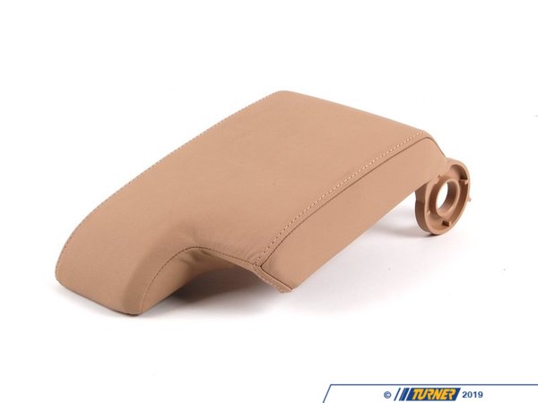 Genuine BMW Genuine BMW Armrest Upper Leather Hellbeige 2 - 51168238230 - E46 51168238230