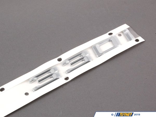 Genuine BMW Genuine BMW Emblem Adhered Rear - 330I - 51147157557 - E90 51147157557