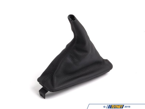 Genuine BMW Genuine BMW Leather Handbrake Lever Cover Schwarz - 34427144283 - E53 34427144283