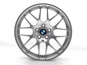 Genuine BMW E46 M3 M cross spoke 163 Wheel - 9.5