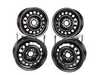 Genuine BMW 14" Black Steel Wheels - Set Of Four 36111178826KT View 1
