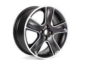Genuine MINI R111 Black Star Bullet Wheel 17" (4x100) Black Turned