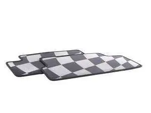 Genuine MINI John Cooper Works Checkered Floor Mats Rear Set Set - R56
