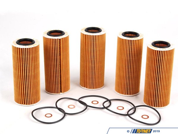 Genuine BMW Oil Filter, Pack Of 5 - Stock Up And SAVE! 11427788460