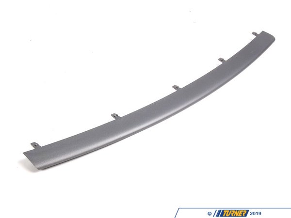 Genuine BMW Genuine BMW Front Bumper Trim - Center - E90 330xi E90 330i 51117134096
