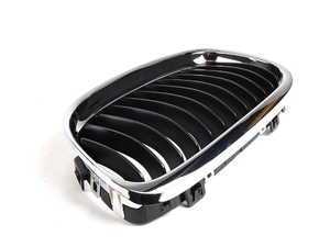 Genuine BMW Grille - Chrome Frame with Black Grille - E90 E91