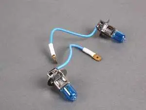  Platinum White H3 Halogen Bulb - Pair