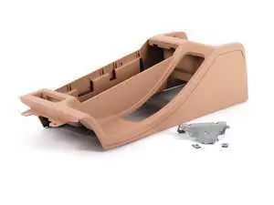 Genuine BMW Armrest Delete Kit - Beige - E46