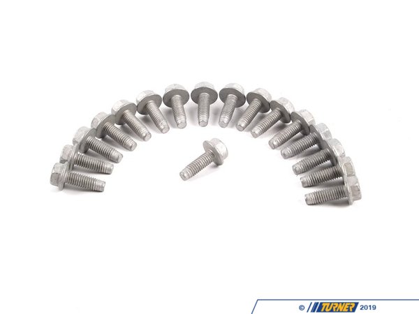 Genuine BMW Genuine BMW Set Of 6-point Bolts - N52 3.0L 24117581606 24117581606