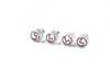 Genuine MINI Genuine MINI "Cooper S" Logo Valve Stem Caps Set 36110429652 View 2