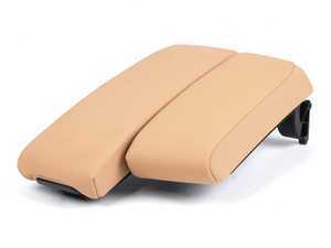 Genuine BMW Armrest In Vinyl, Front Center Beige - 51167137571 - E90