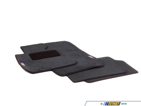 Genuine BMW Genuine BMW ///M3 Carpeted Floor Mat Set - Black 82112293526