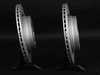 ECS Rear Cross Drilled & Slotted Brake Rotors - Pair (294x19) 1165563XSGMTLRA View 3