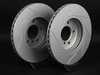 ECS Front Slotted Brake Rotors - Pair (325x25) 1166071SLGMTLRA View 2