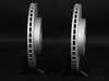ECS Front Slotted Brake Rotors - Pair (325x25) 1166071SLGMTLRA View 3