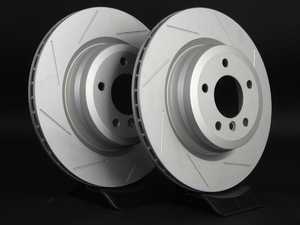 BMW E84 E9X Rear Slotted Brake Rotors - Pair (336x22)