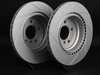 ECS BMW E84 E9X Rear Slotted Brake Rotors - Pair (336x22) 6764655SLGMTLRA View 2