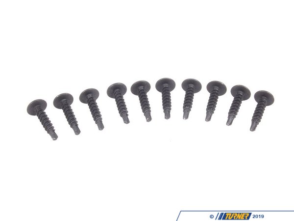 Genuine BMW Plastic Phillips Screw - Pack Of 10 07146959925kt