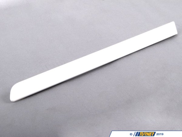 Genuine BMW Genuine BMW Quarter Panel Molding - Left - E46 M3 51137893679