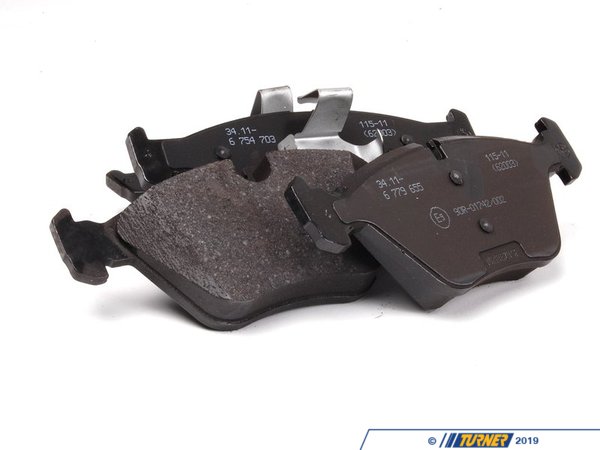 Genuine BMW Genuine BMW Front Brake Pad Set - E46 330i 330Ci 330xi, Z4 3.0Si 34116779652