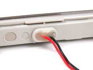 R55 - Third / Top Clear Stop Light With Red LEDs - Priced Each