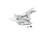 Genuine BMW Window Regulator - Front Left - E36 318i, 325i, 328i, M3 Sedan 51331977609 View 1