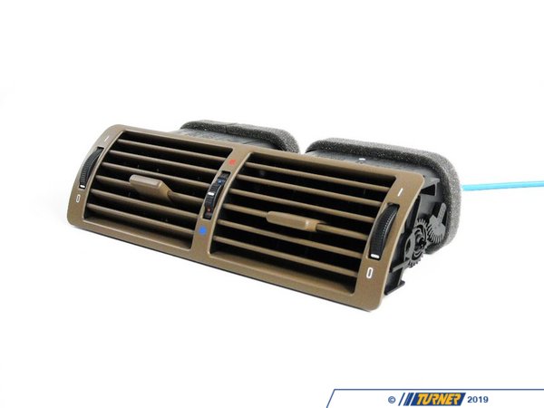 Genuine BMW Genuine BMW Fresh Air Grille Center Dunkelbeige - 64228364023 - E39 64228364023