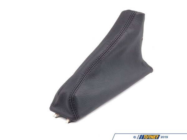 Genuine BMW Genuine BMW Leather Parking Brake Boot - Black - E30 M3 318i 318is 325i 325is 34412230012
