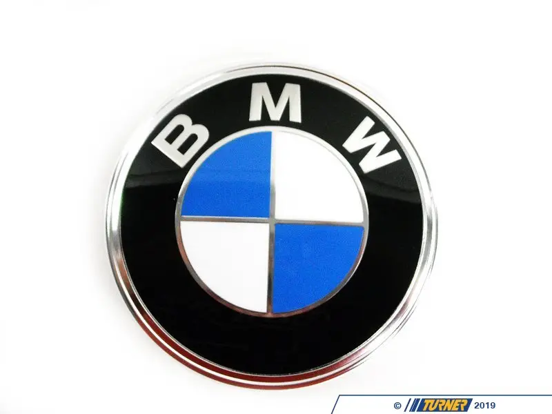 51141872969 - Genuine BMW Trunk Emblem - E30 Non-M, Z3 M Coupe