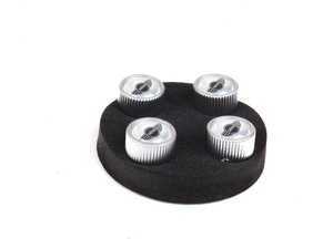Genuine MINI Emblem Logo Valve Stem Caps Set - Set Of 4