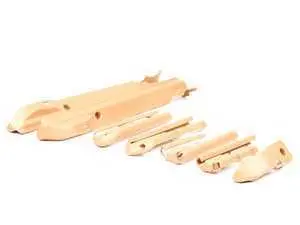 Genuine BMW Seat Rail Cover Kit - Beige - E38, E39