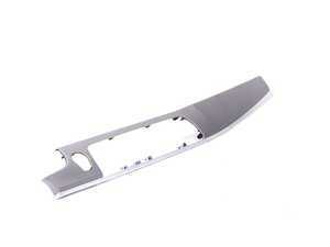 Genuine BMW Trim Cover, I-panel, Aluminu - 51458050171