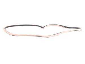 Genuine BMW Edge Protection Rear Pergament - 51728137775 - E34,E34 M5