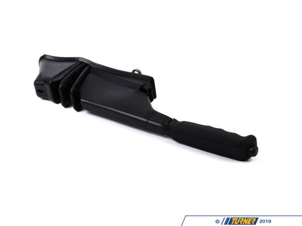 Genuine BMW Genuine BMW Leather Handbrake Lever Schwarz - 34411157095 - E34,E34 M5 34411157095