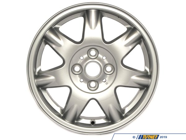 36116768972 - Genuine MINI Light Alloy Rim, Silver 51/2Jx15 Et:45 ...