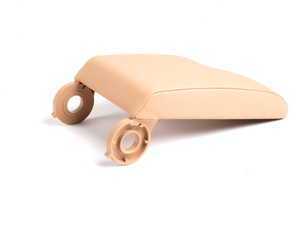 Genuine BMW Front Armrest Lid - Hellbeige Vinyl