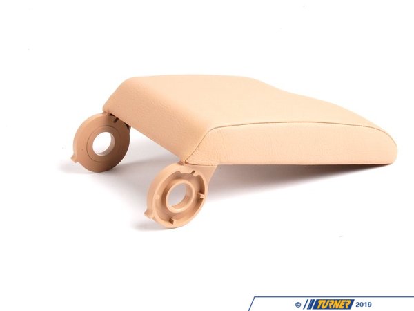 Genuine BMW Genuine BMW Front Armrest Lid - Hellbeige Vinyl 51168229233