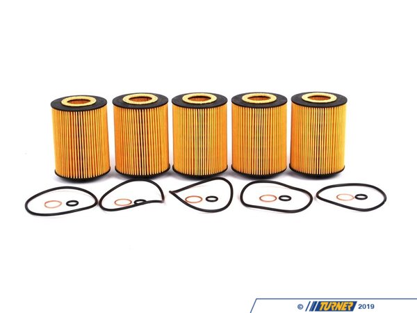 Genuine BMW Oil Filter - 5 Pack - Stock Up And SAVE! 11427511161