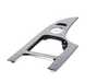 Genuine BMW Center Console Decor Panel - Anthracite - E60, E61 51167059943 View 3