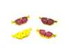 EBC Rear Yellowstuff Performance Brake Pad Set DP41289R View 2