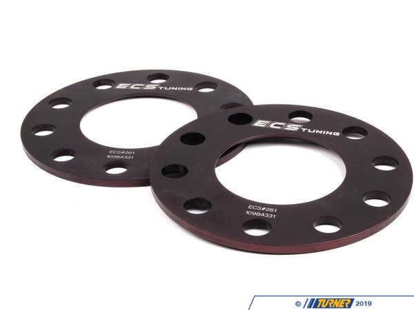 ECS ECS Tuning Front Wheel Spacers - 5mm - 74.1mm CB ECS261E71