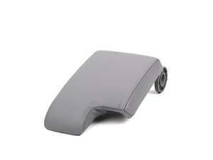 Genuine BMW Armrest Upper Leather Grau - 51168248532 - E46