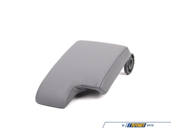 Genuine BMW Genuine BMW Armrest Upper Leather Grau - 51168248532 - E46 51168248532