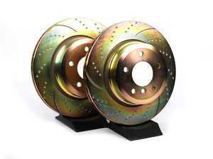 Rear Sport Brake Rotor Kit - Pair (324x22)